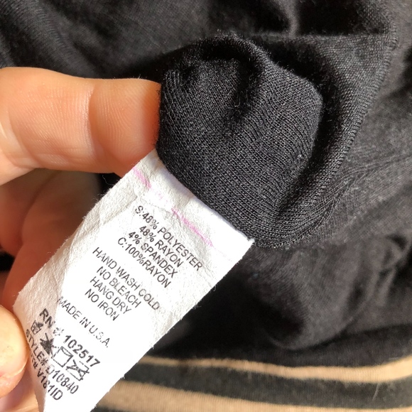 SOPRANO 3/4 sl stretch open pattern back dress - Picture 6 of 8